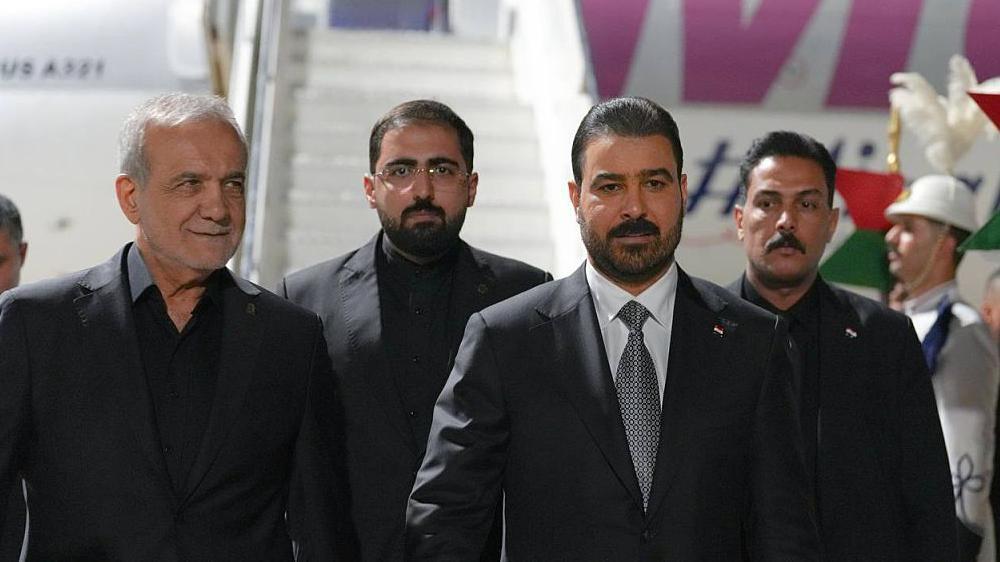 الرئيس الإيراني، مسعود بزشكيان
