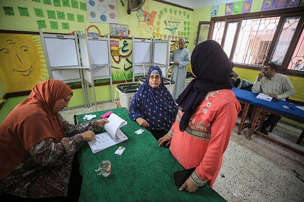 لجنة اقتراع في انتخابات مجلس النواب مصر 2025