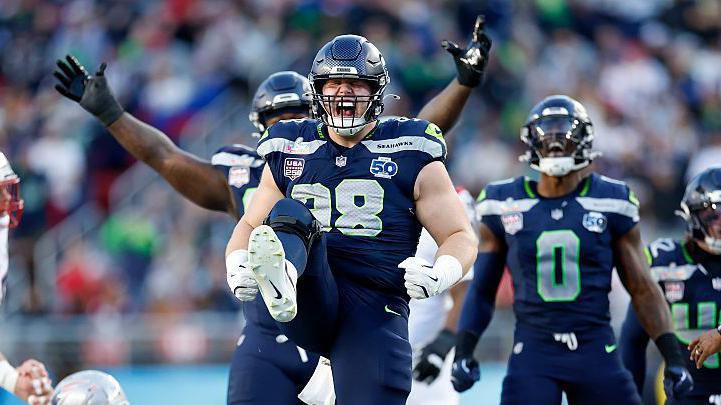 Super Bowl 60: Sensational Seahawks lead Patriots 19-0 after Barner touchdown