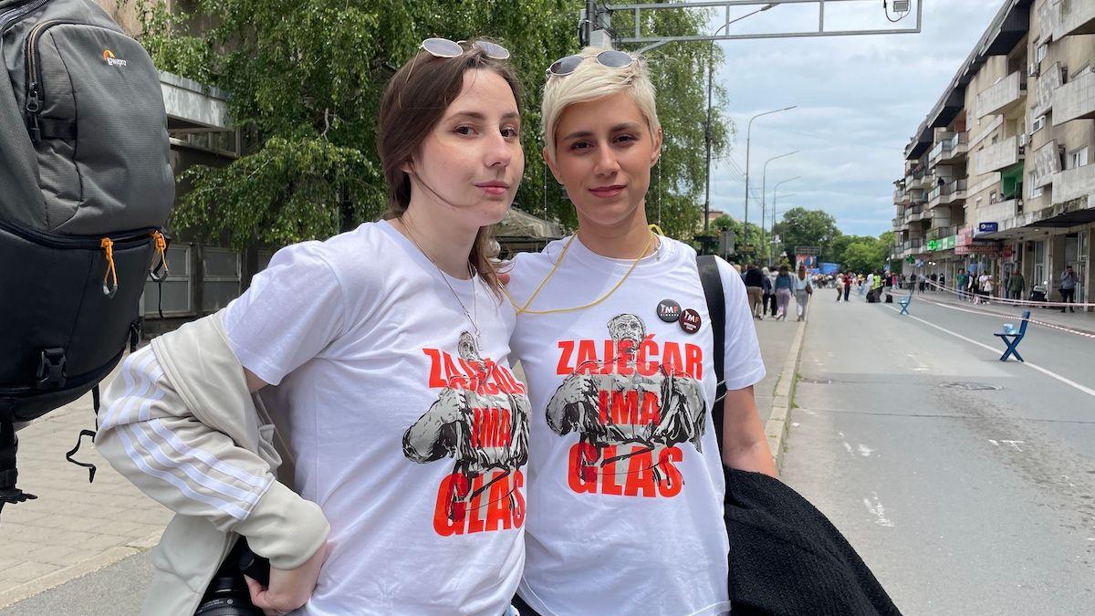 „Zaječar ima glas", poručuju studenti sa protesta uoči lokalnih izbora 2 Protest u Zaječaru