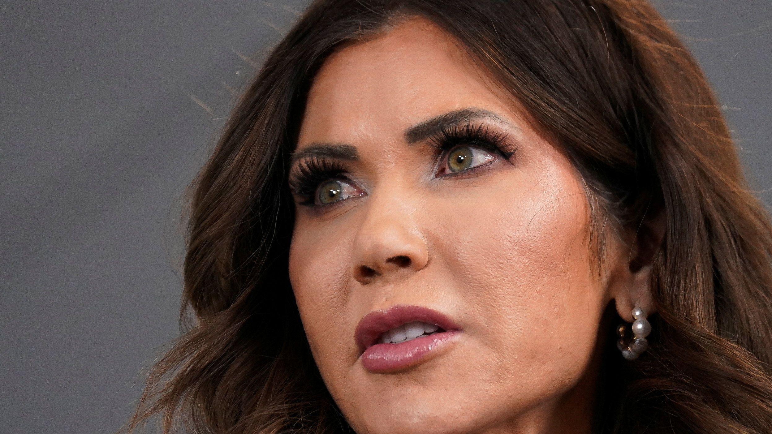 La secretaria de Seguridad Interior de Estados Unidos, Kristi Noem. 