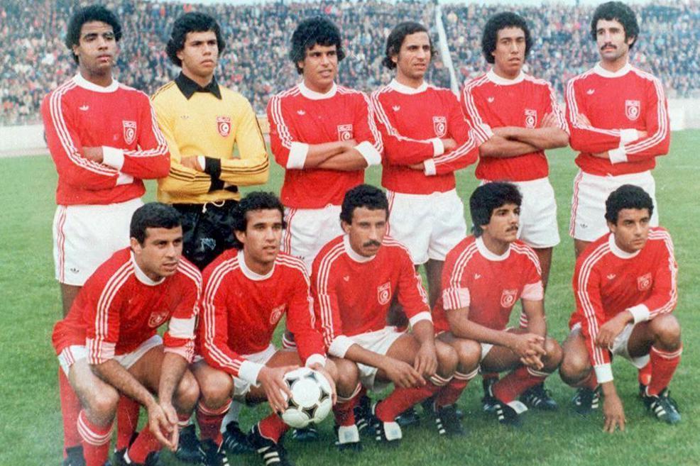 لاعبو المنتخب التونسي في نسخة كأس العالم عام 1978