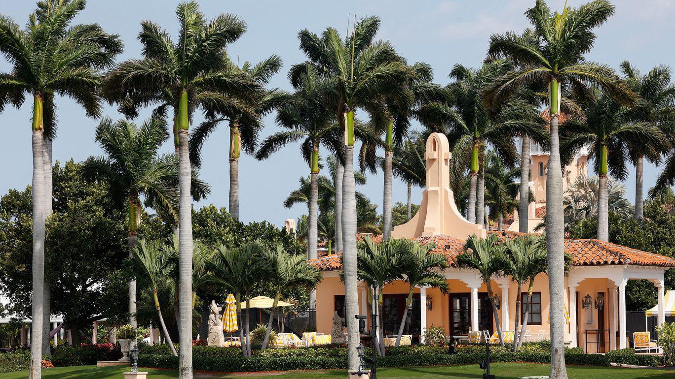 El club de Mar-a-Lago del presidente estadounidense Donald Trump.