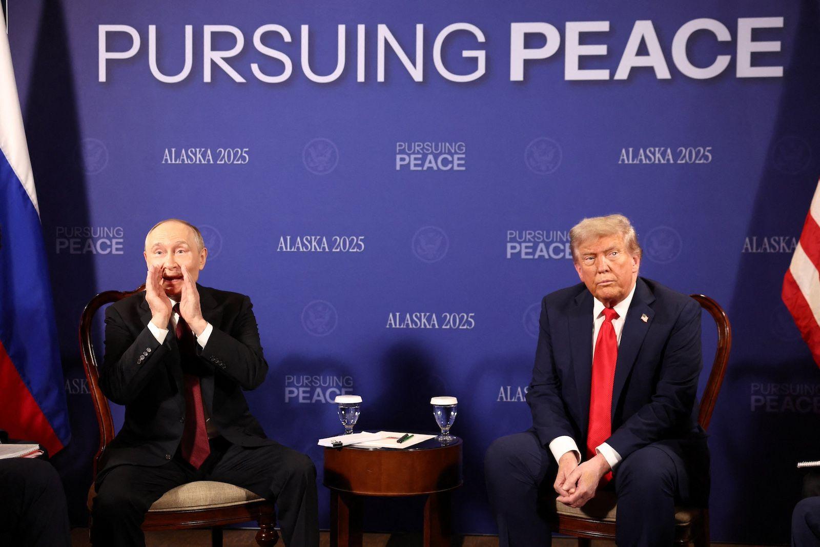Putin i Tramp pre sastanka