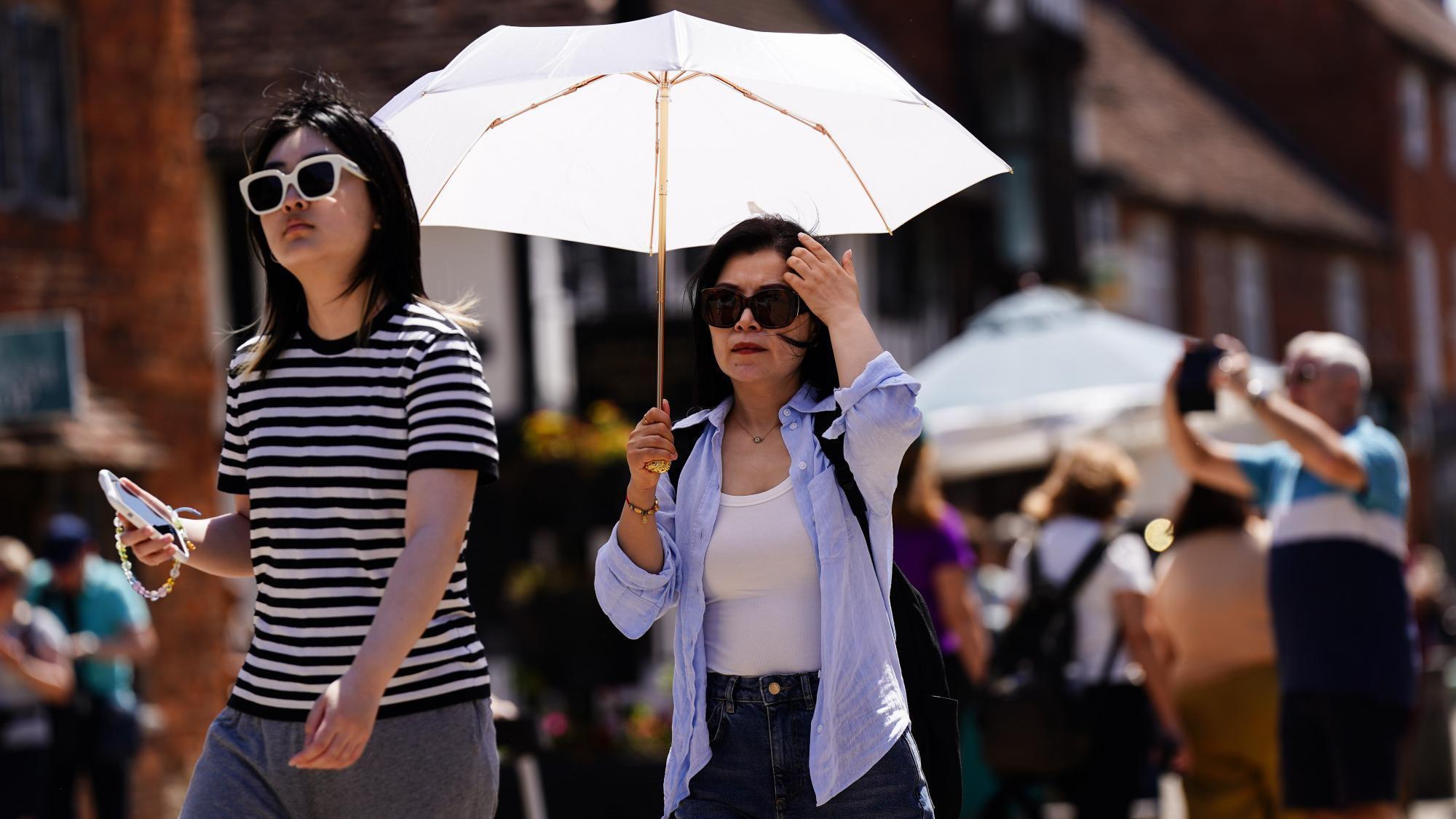 Rare red warning for extreme heat in parts of England and Wales later this week