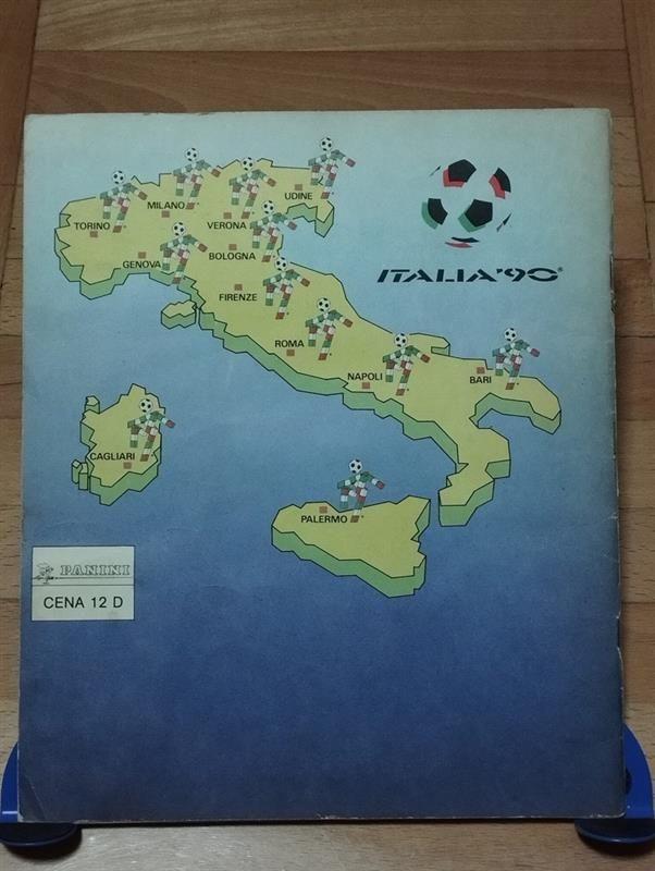 album sa sličicama za svetsko prvenstvo u Italiji 1990.