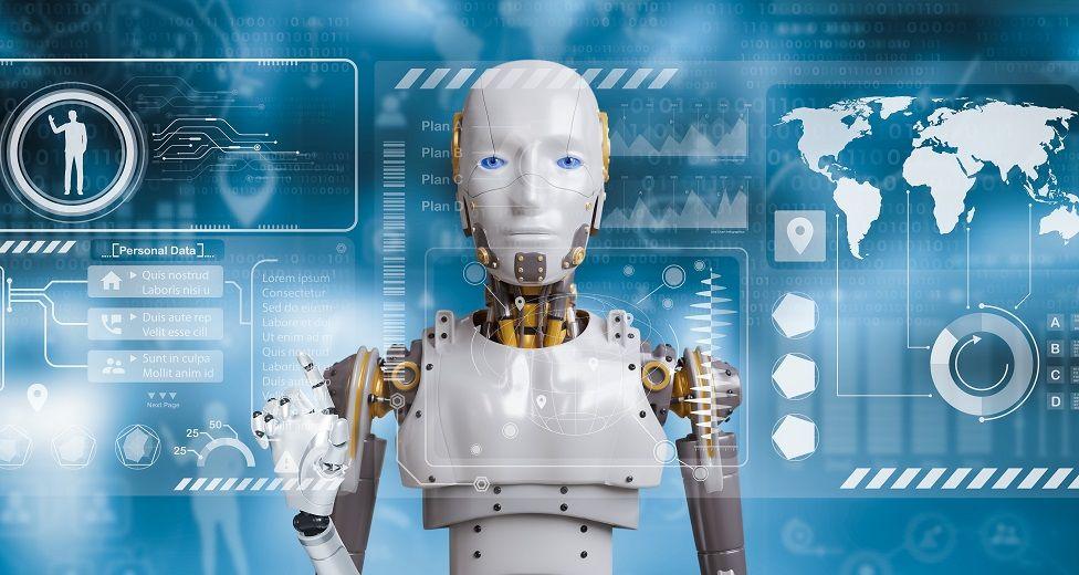 Un robot humanoide