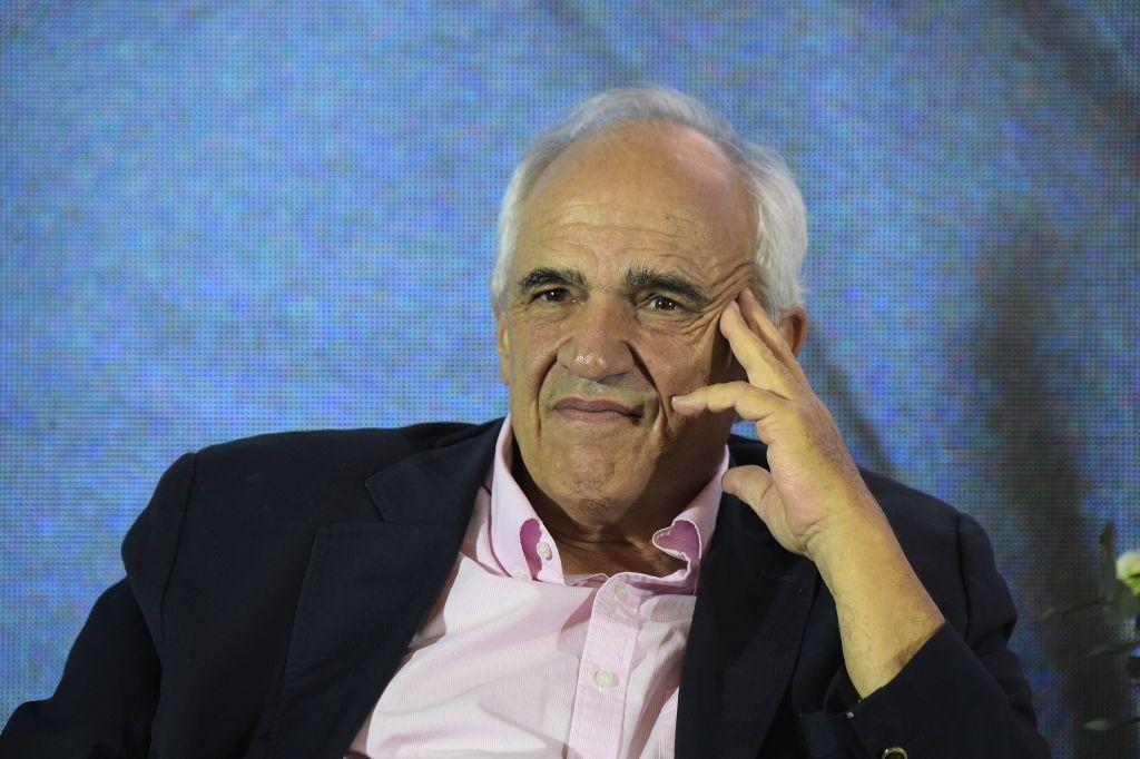 Retrato del ex presidente colombiano, Ernesto Samper.