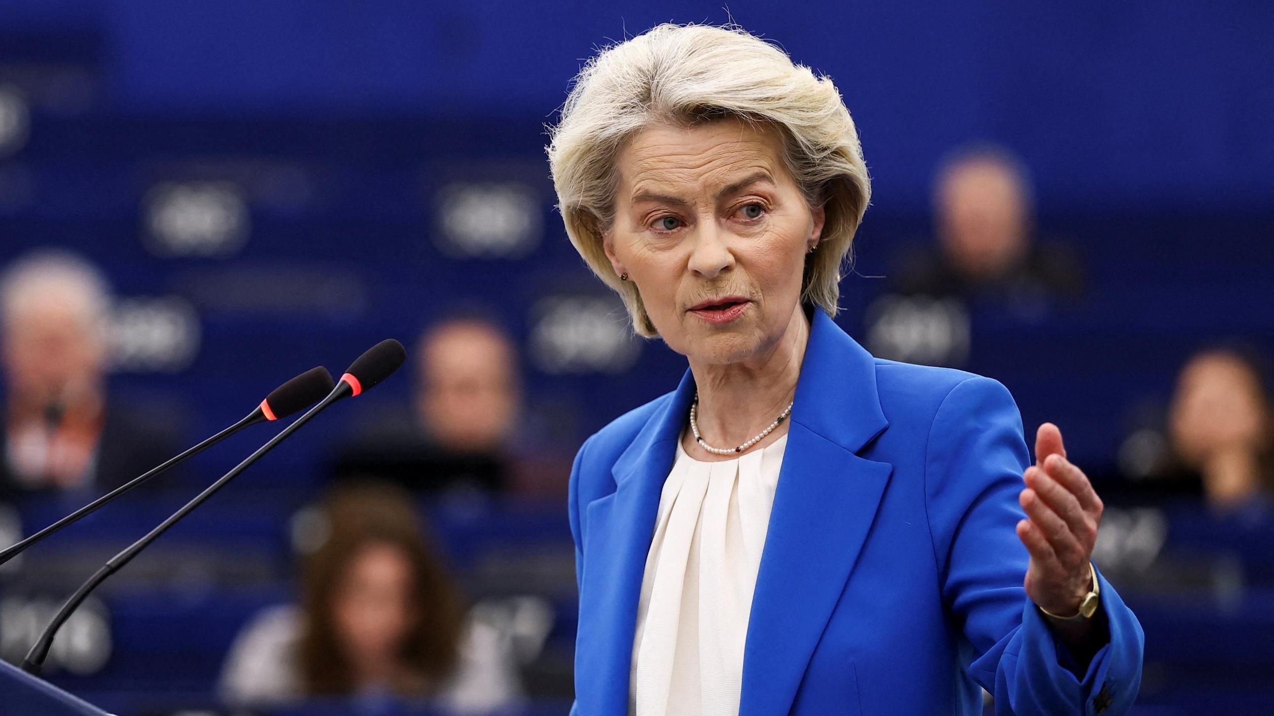 Europe prepared to act with urgency over Greenland, EU chief says as Trump to meet world leaders