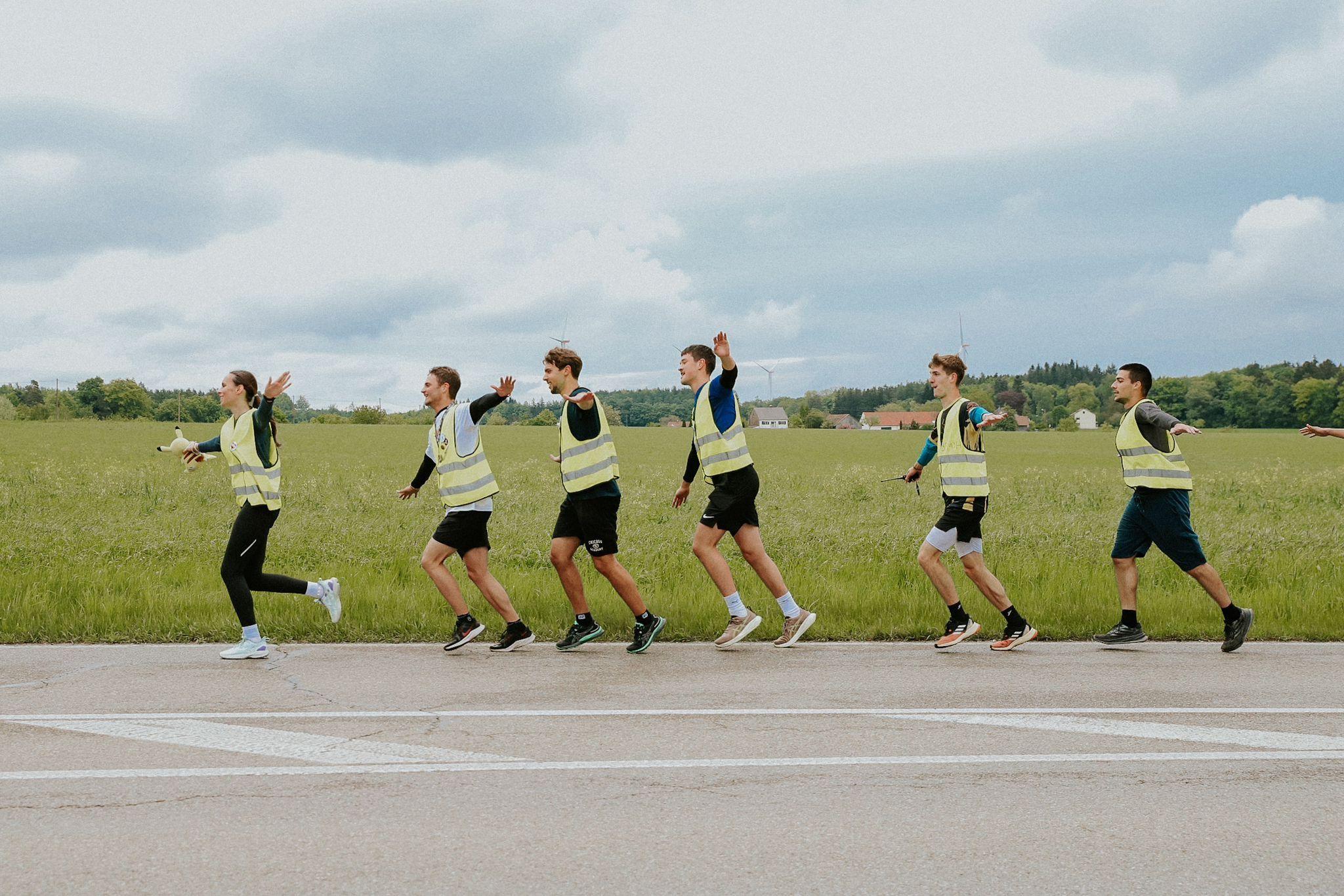 Studenti trkači sve bliži Briselu 6 Studenti trčke kroz Nemačku