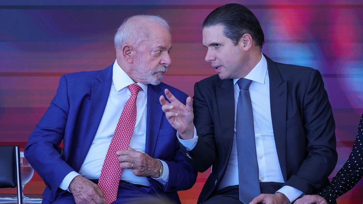 Lula e Hugo Motta