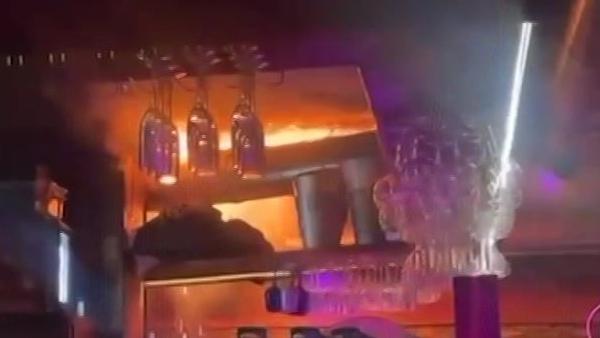 Witnesses describe horror of deadly Swiss bar fire as video shows ceiling ablaze