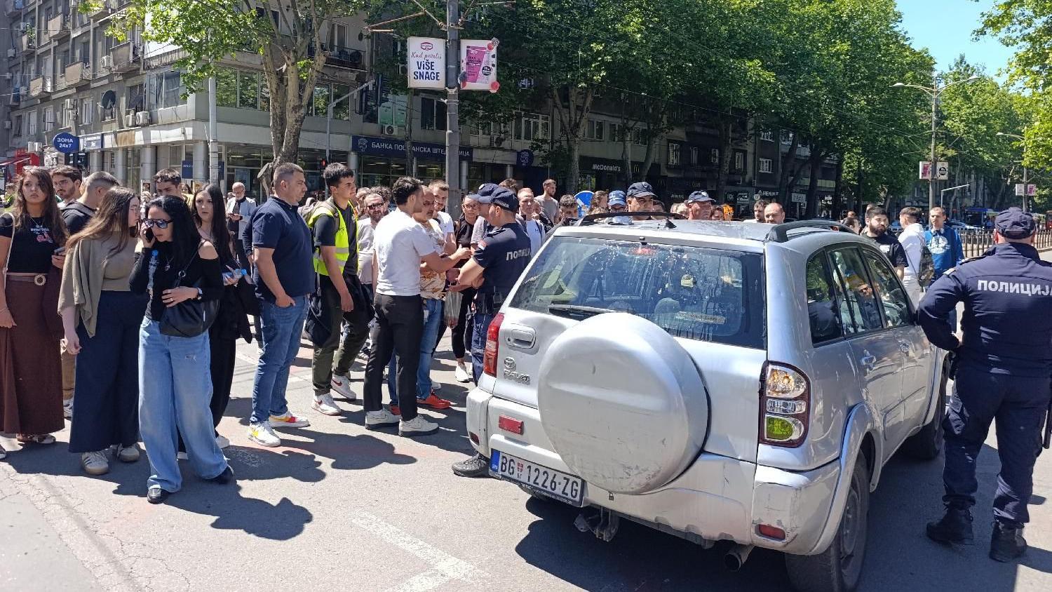 masa na ulici