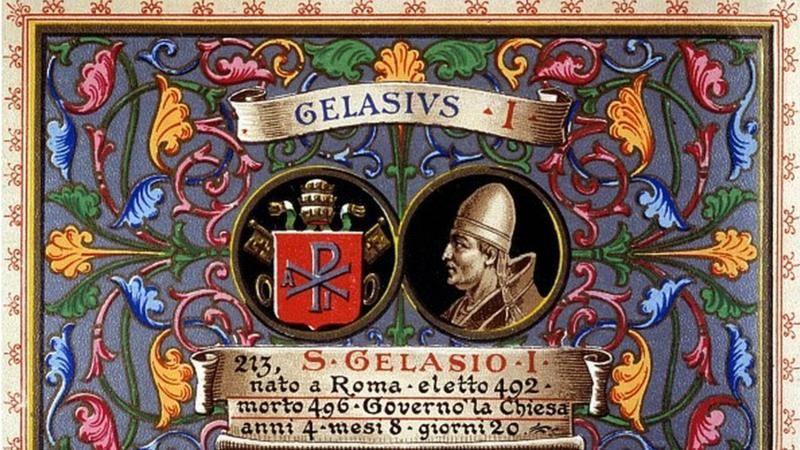 Apesar da longa tradição de papas europeus, três importantes bispos de Roma vieram do norte da África: Vitor, Melquíades e Gelásio (acima)