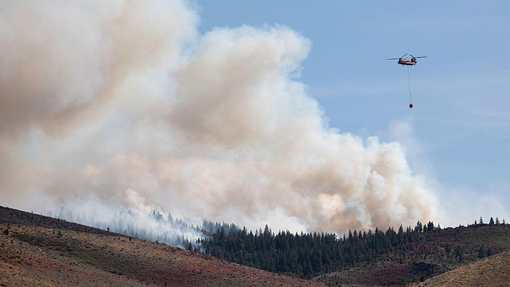 Tens of thousands urged to evacuate as wildfire approaches Reno, Nevada