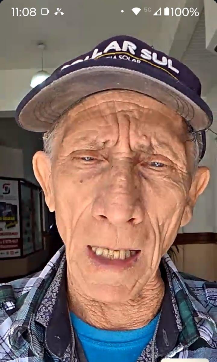 Ol&iacute;mpio Lisboa, 74 anos, &uacute;nico descendente a falar