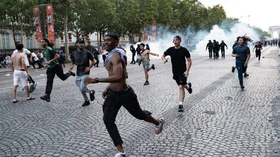 Hundreds arrested in France after wild Champions League celebrations