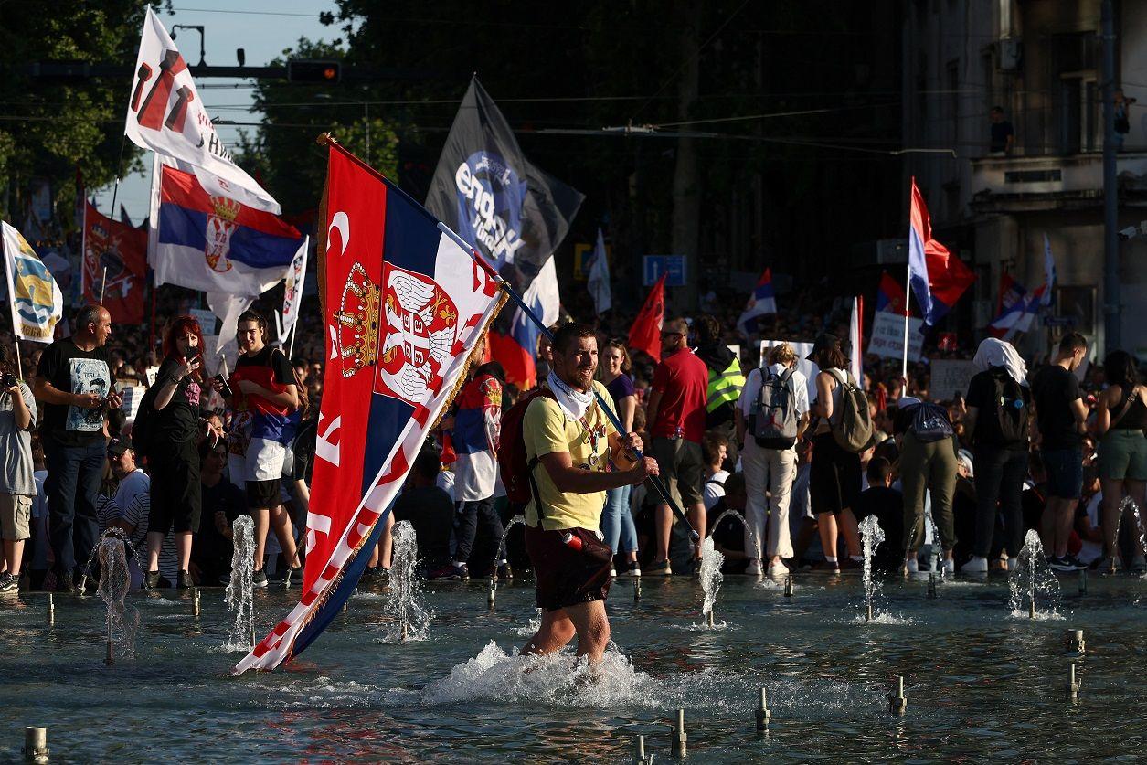 Slavija protest 28. jun