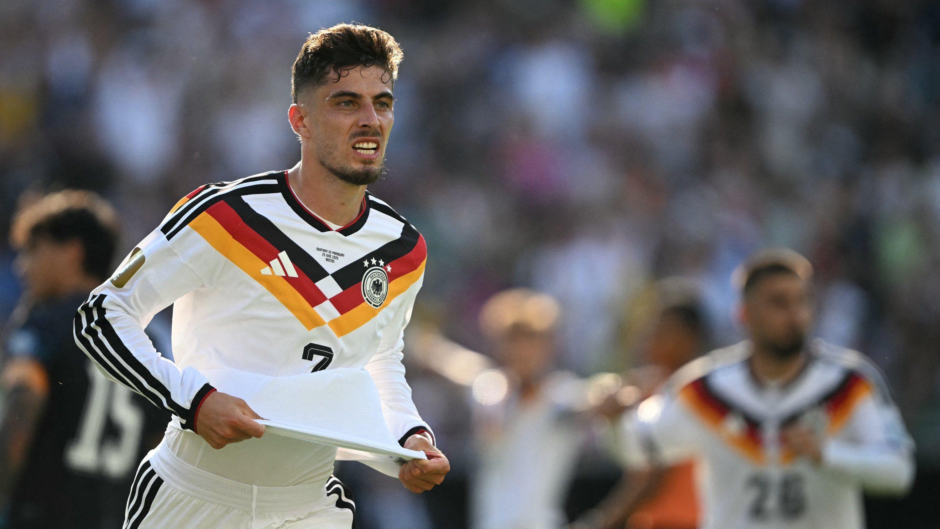 Watch live as Havertz heads relieved Germany level against Paraguay in last 32