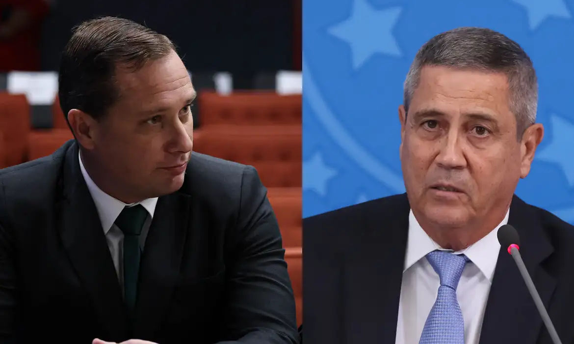 Mauro Cid e Braga Netto