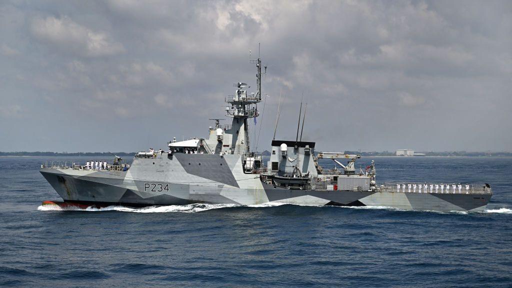 China criticises UK warships patrol in Taiwan Strait