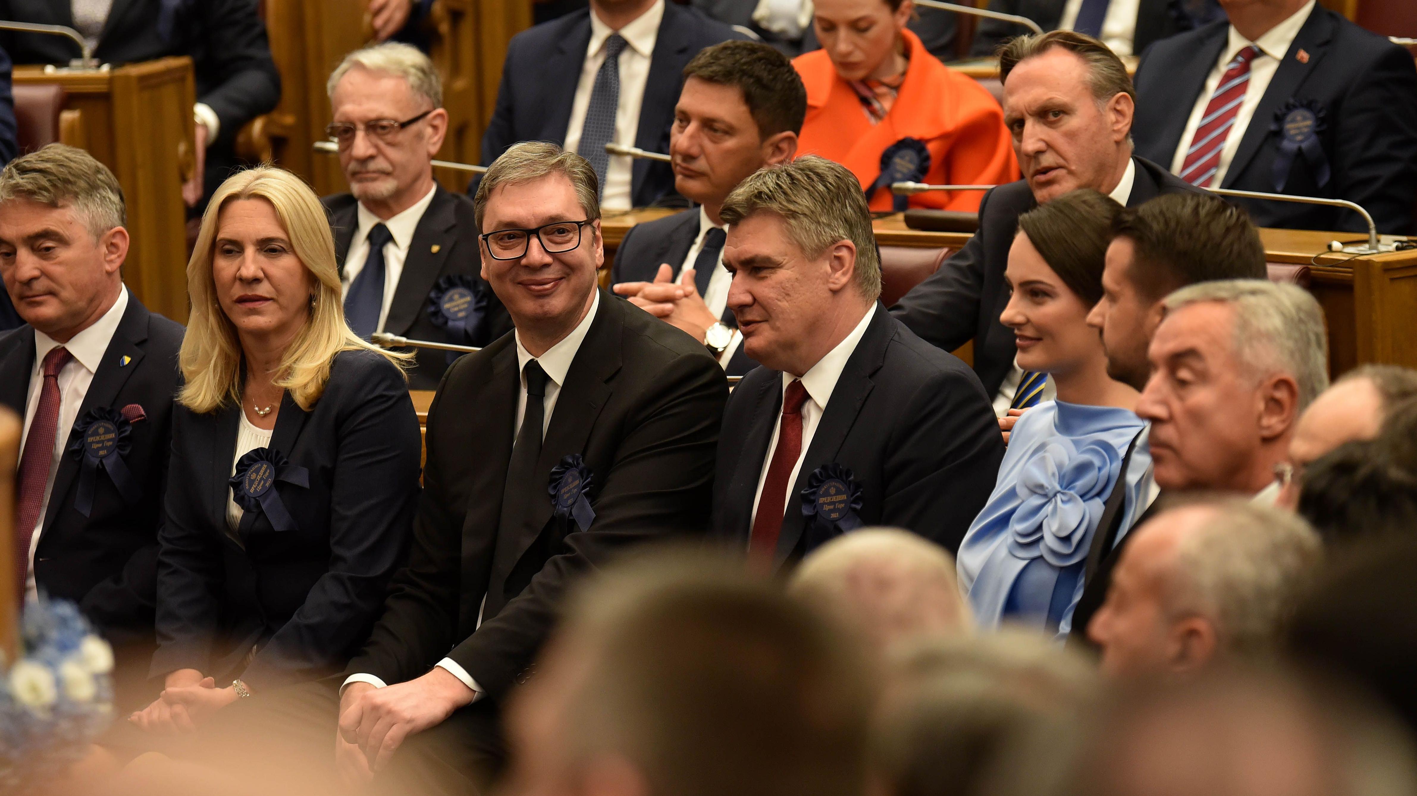 Aleksandar Vučić i Zoran Milanović