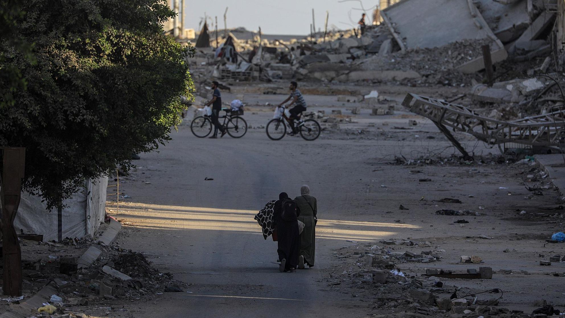 Grad Gaza 21. septembra, tokom izraelske kopnene ofanzive