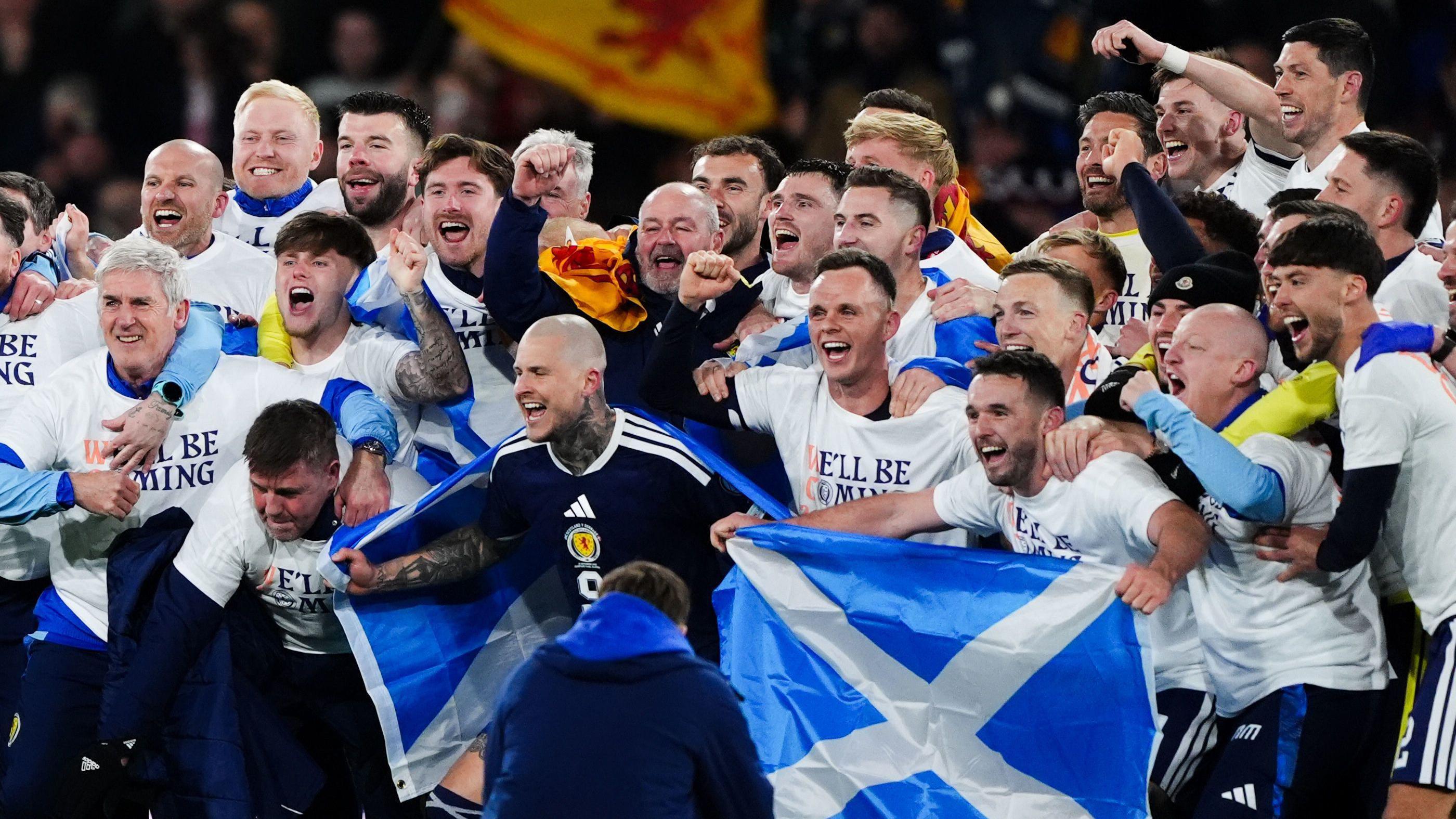 Scotland qualify for first mens World Cup in 28 years after Denmark epic