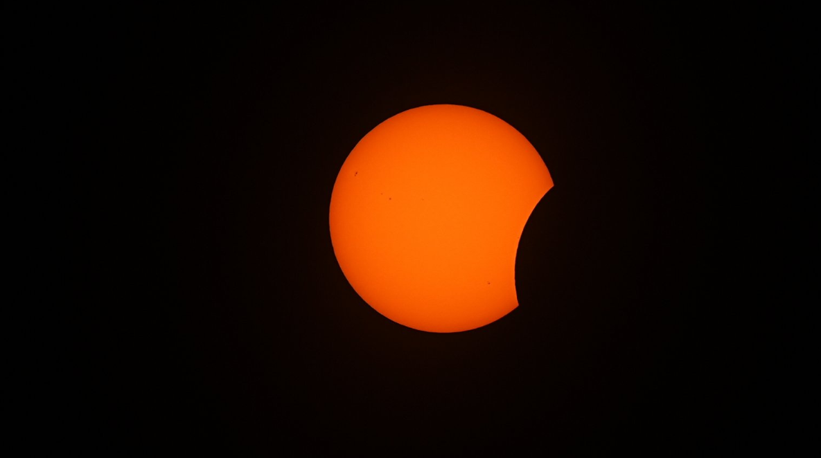 Solar eclipse begins across UK and Europe as millions watch once-in-a-generation event