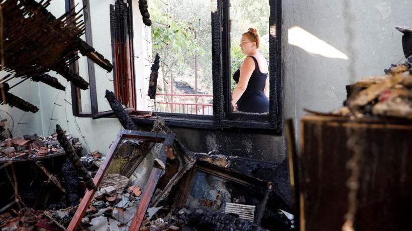 حرائق الغابات في الجبل الأسود تدمر الممتلكات بالقرب من العاصمة بودغوريتشا