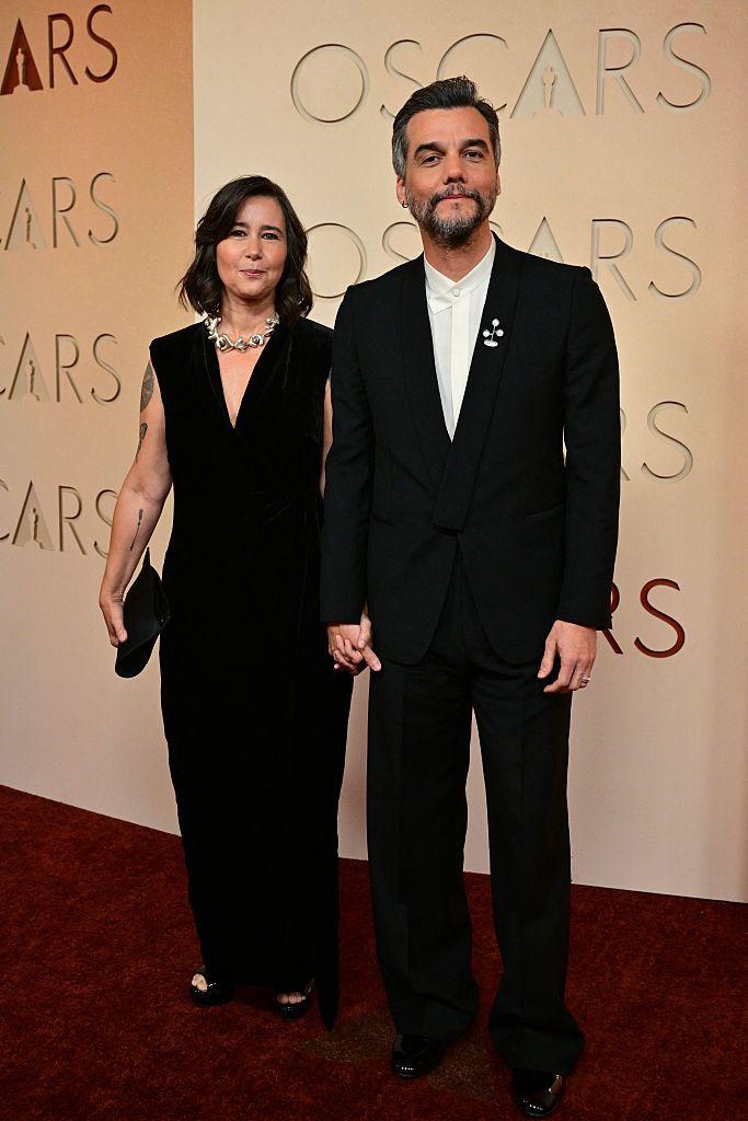 Wagner Moura e sua esposa, Sandra Delgado