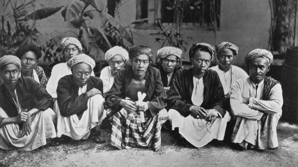 1884 میں ہرخرونئے کی جانب سے انڈونیشیئن حجاج کی تصویر