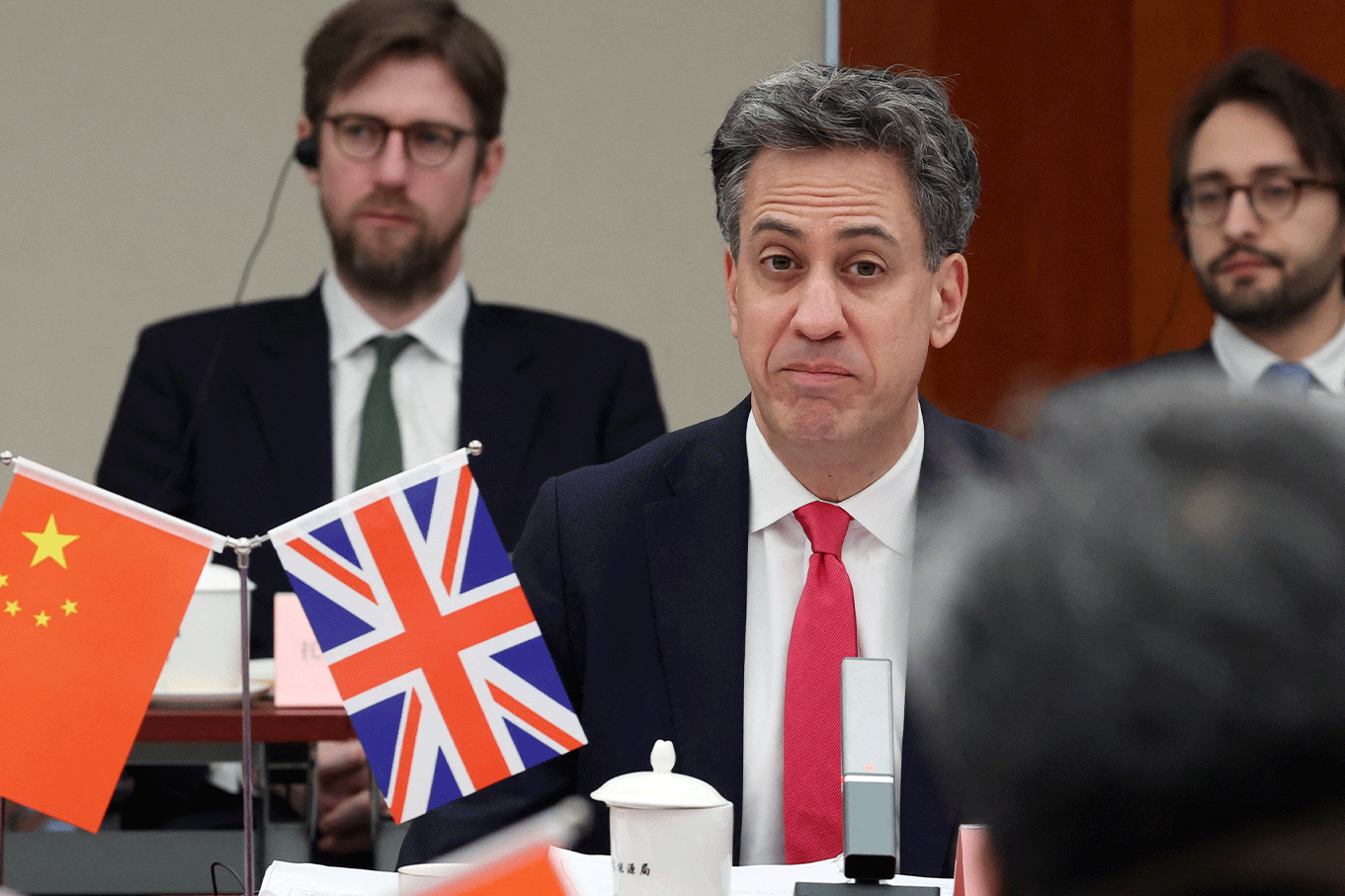 英國能源大臣文立彬出席中英能源對話。