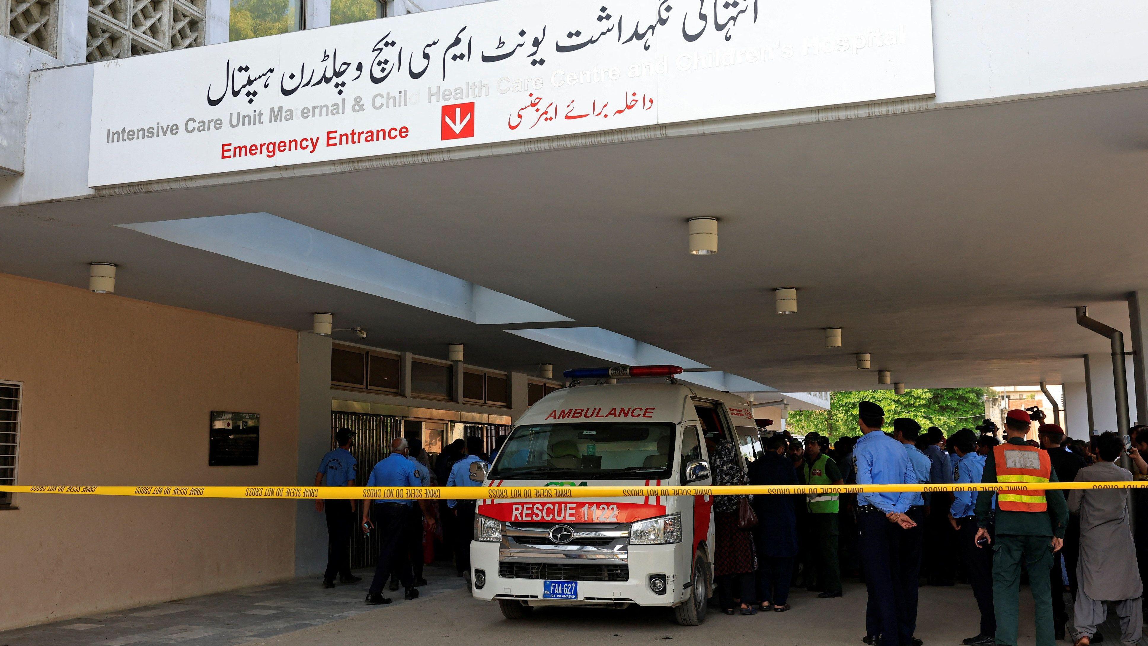 At least 14 newborns killed after fire breaks out in Pakistan hospital