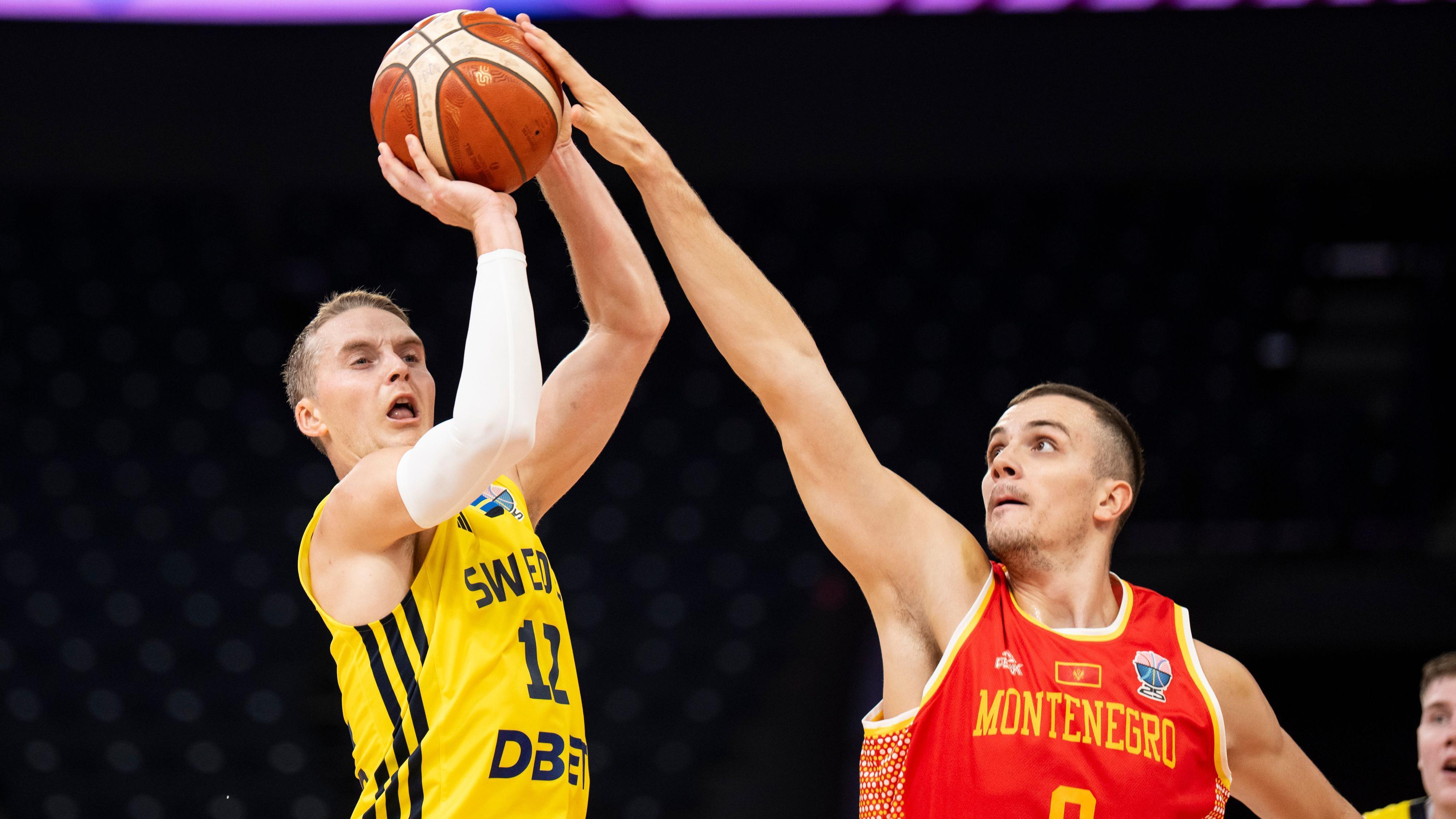 švedska - crna gora, evropsko prvenstvo, evrpobasket, švedska i crna gora na evrobasketu