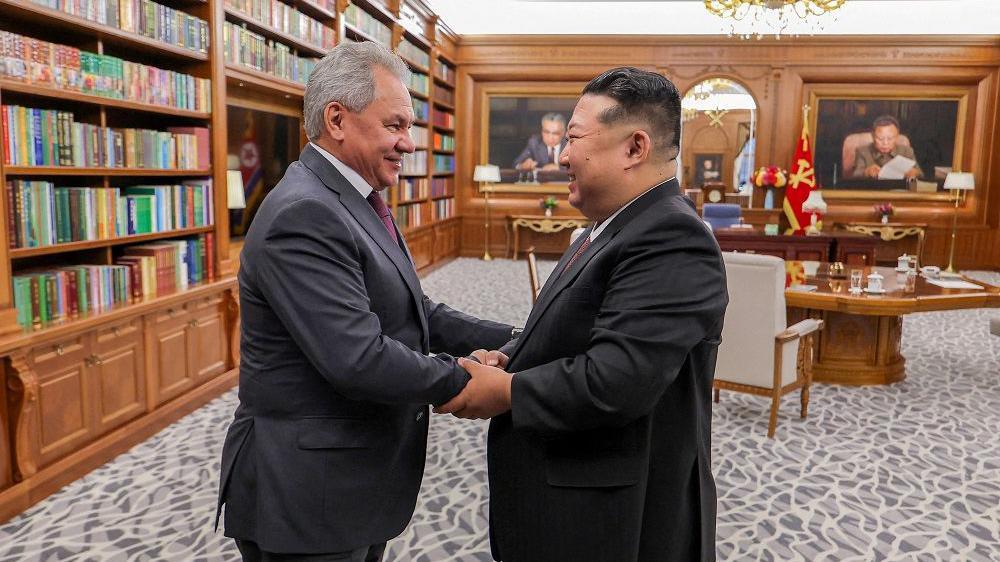 謝爾蓋·紹伊古稱，金正恩承諾向俄羅斯派遣6,000名朝鮮工人