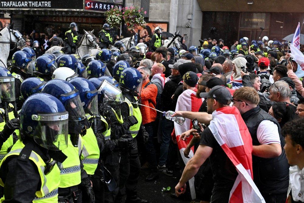 london, protest u londonu