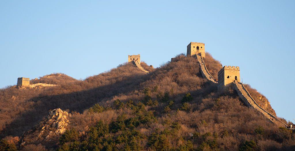中國長城資料照片
