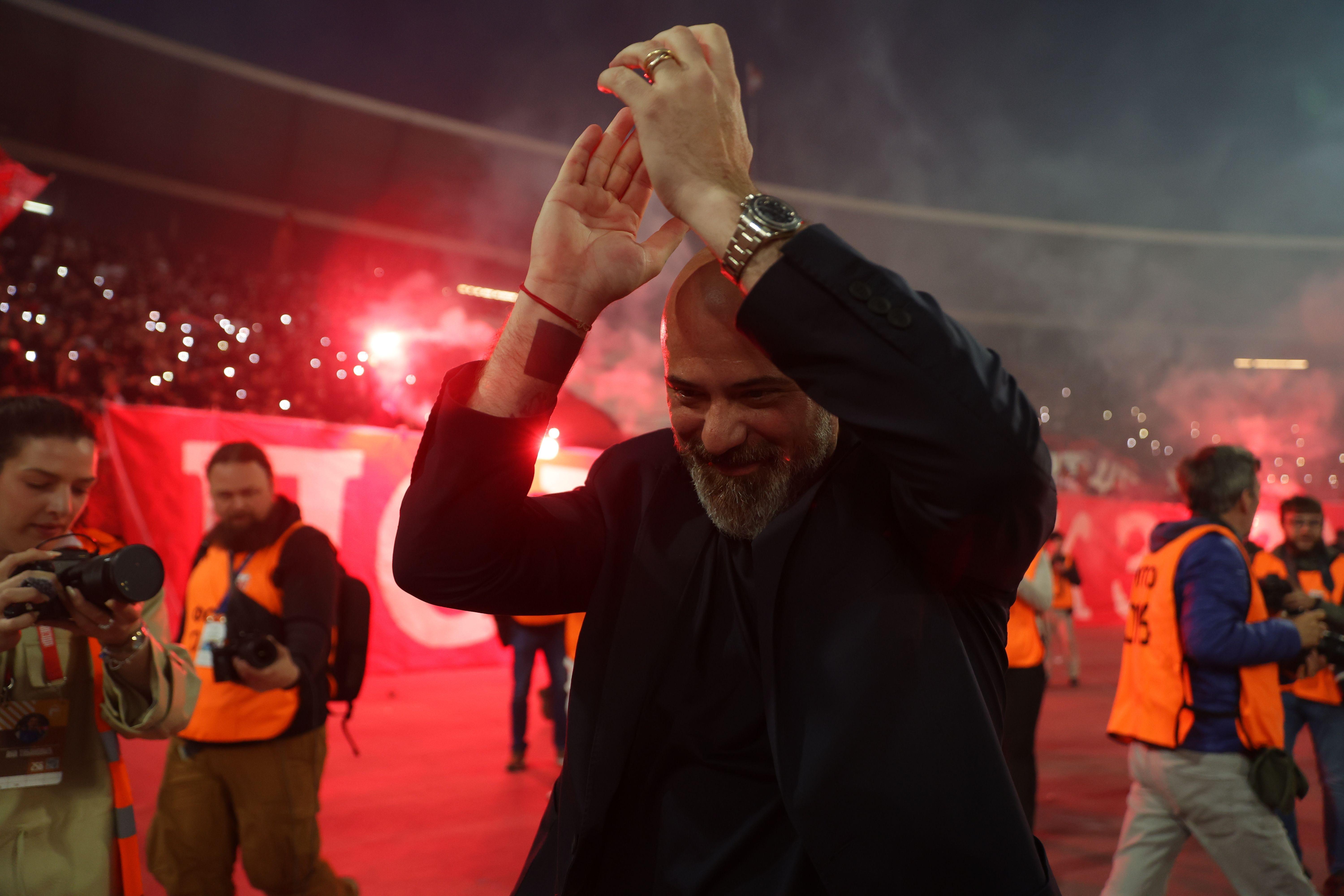 dejan stanković, zvezda, zvezda prvak srbije, zvezda slavi titulu