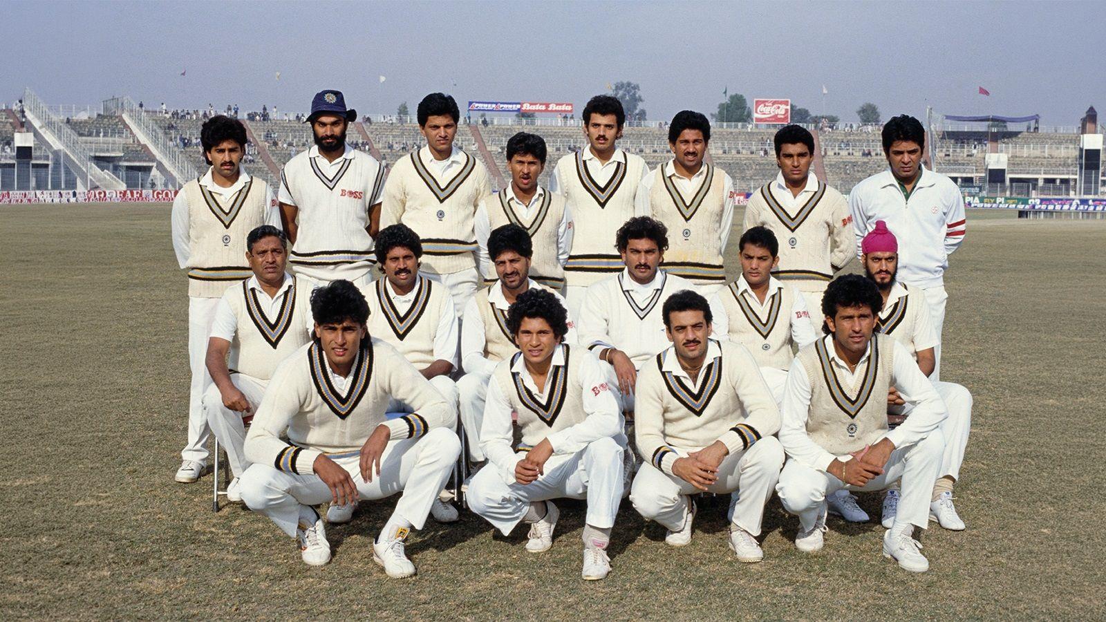 سنہ 1989 میں پاکستان کا دورہ کرنے والی انڈین ٹیم 