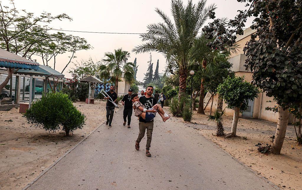BBC cameraman haunted by Gazas malnourished children captures Israeli strike on hospital