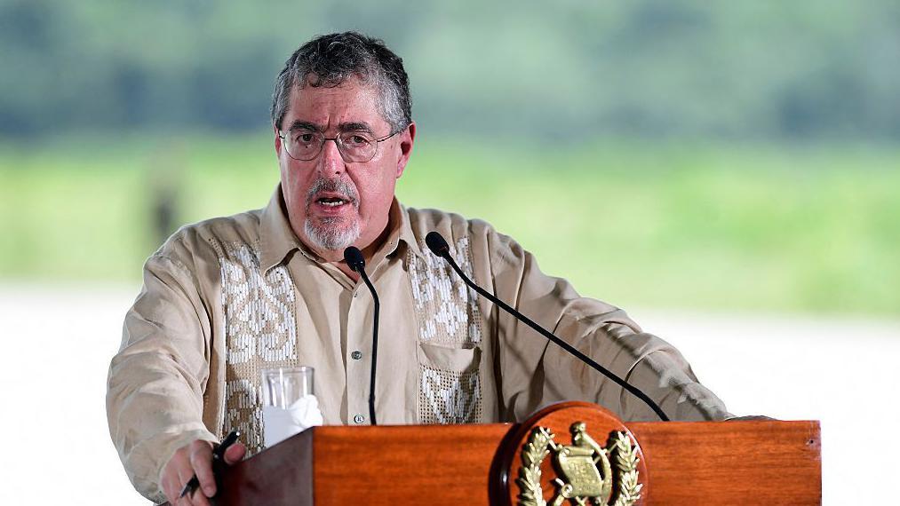 Bernardo Arévalo, presidente de Guatemala.