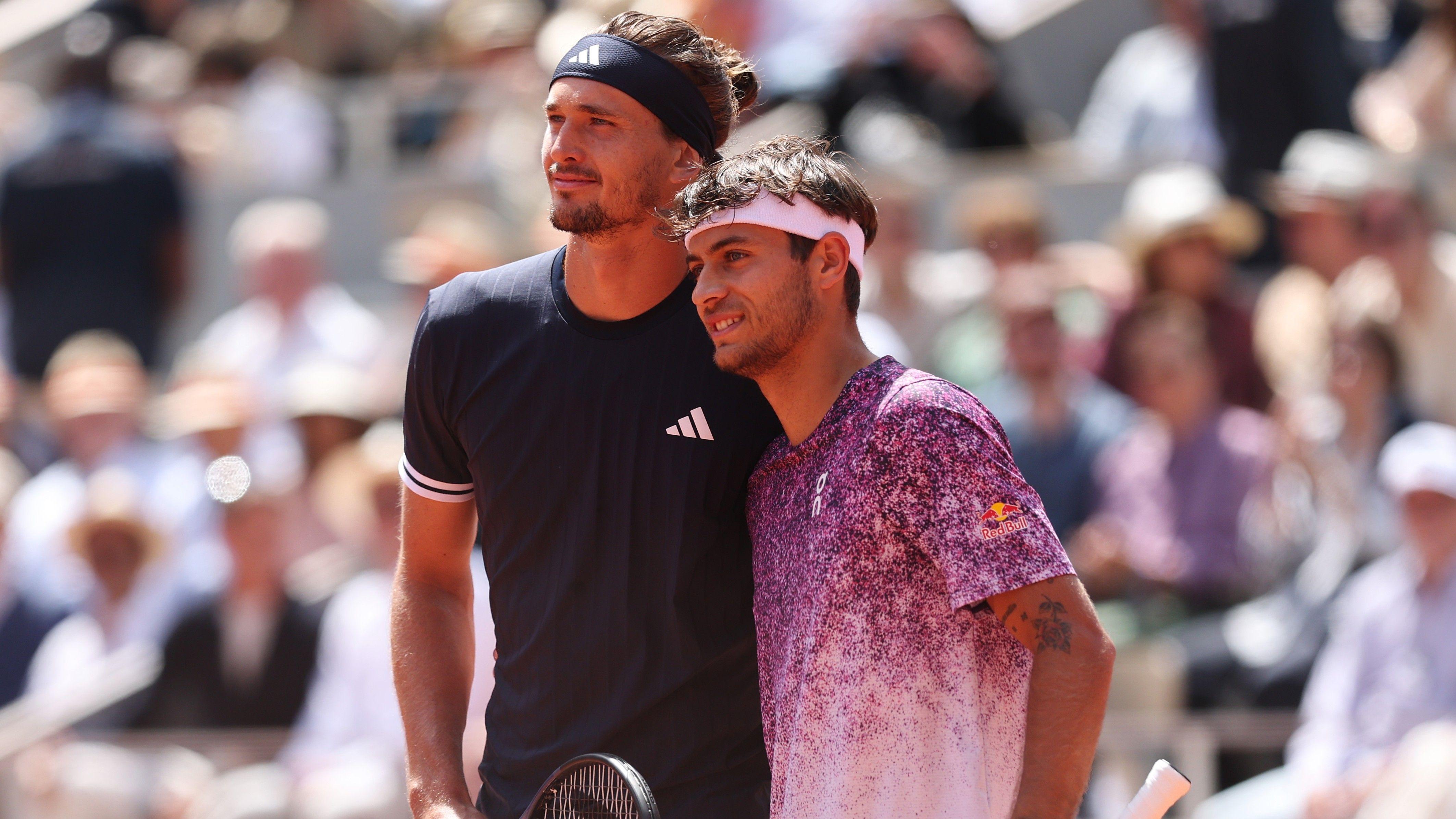 French Open final: Cobolli serving first against Zverev - listen & follow