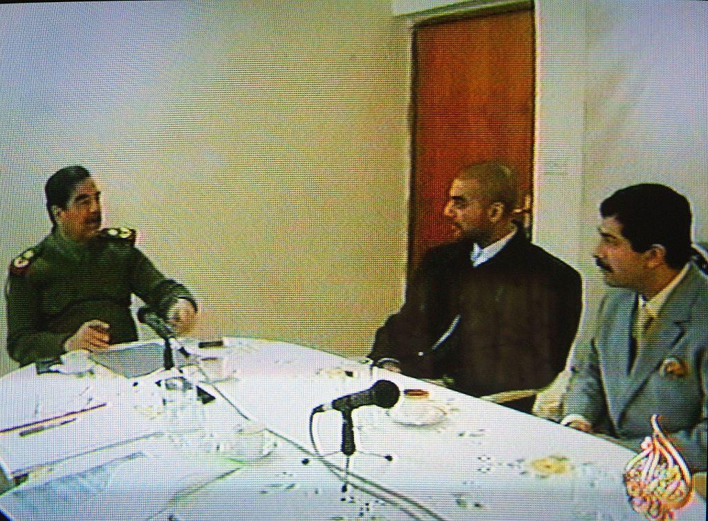 Hijos de Hussein con su padre
