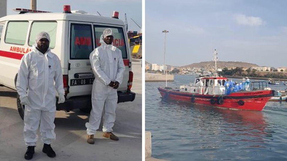 Canaries' leader opposes plan to let virus-hit ship dock, as three patients evacuated to Netherlands