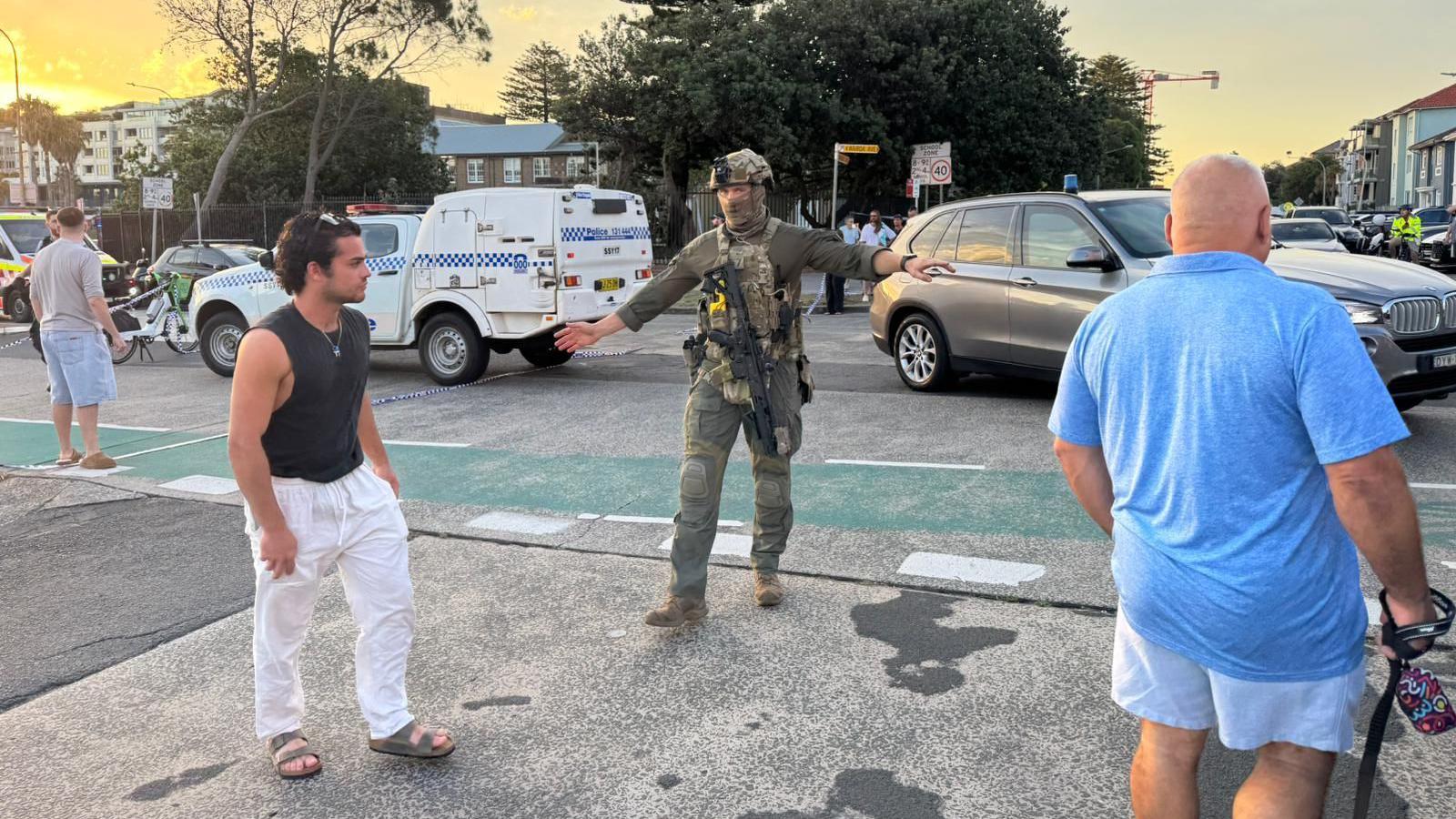 Gunshots and injuries reported at Australia's Bondi Beach as police say two in custody