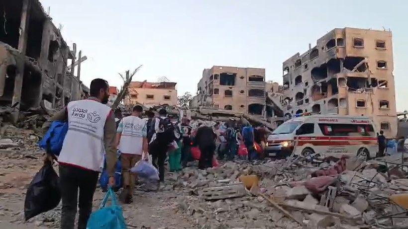 Last hospital in North Gaza governorate evacuated after Israeli order