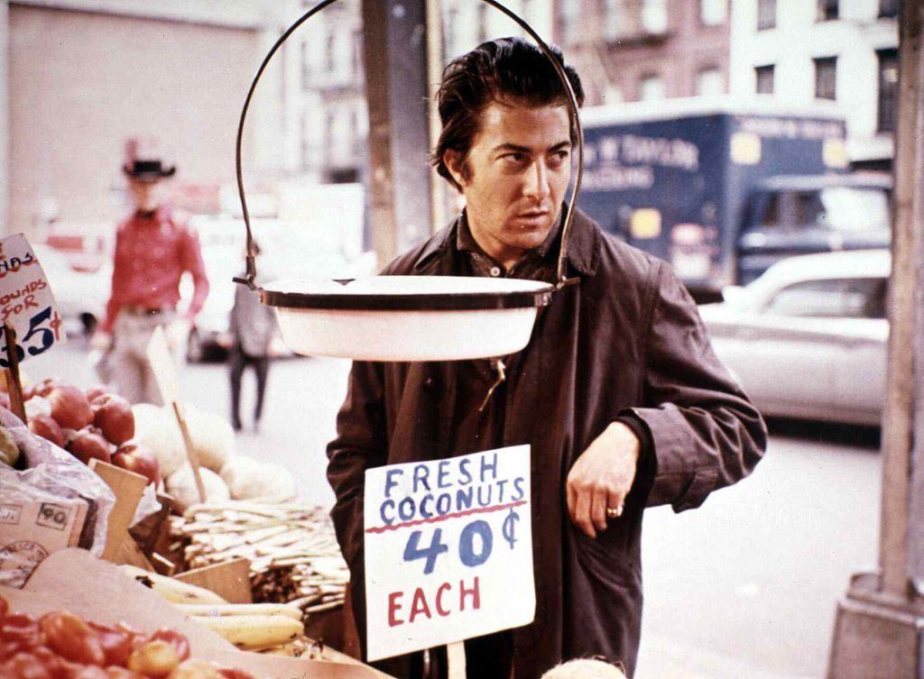 Dustin Hoffman como Rizzo en "Cowboy de medianoche",
