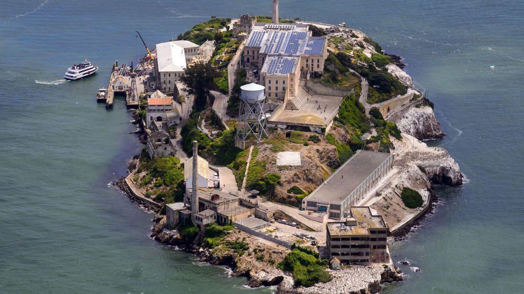 Alcatraz dilihat dari udara