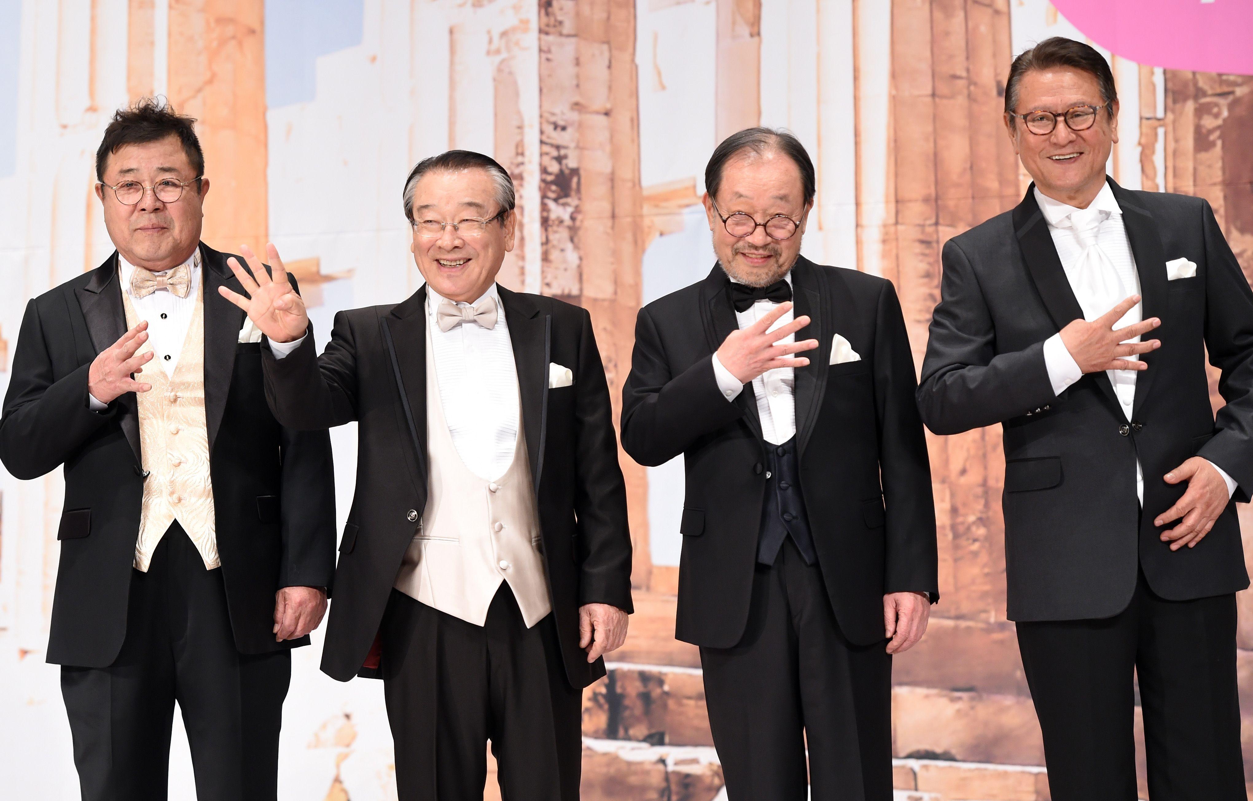 꽃보다 할배 시리즈 제작발표회에 백일섭, 신구, 박근형과 함께 출연한 이순재